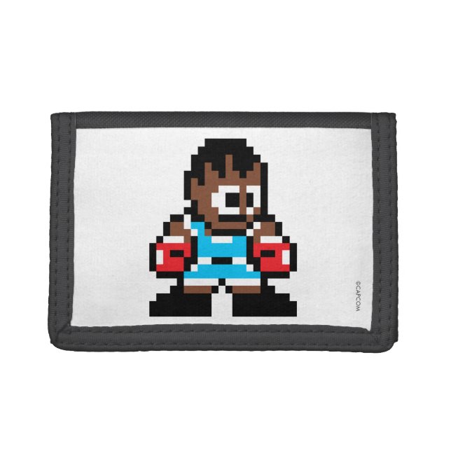 8-Bit Balrog Trifold Wallet (Front)