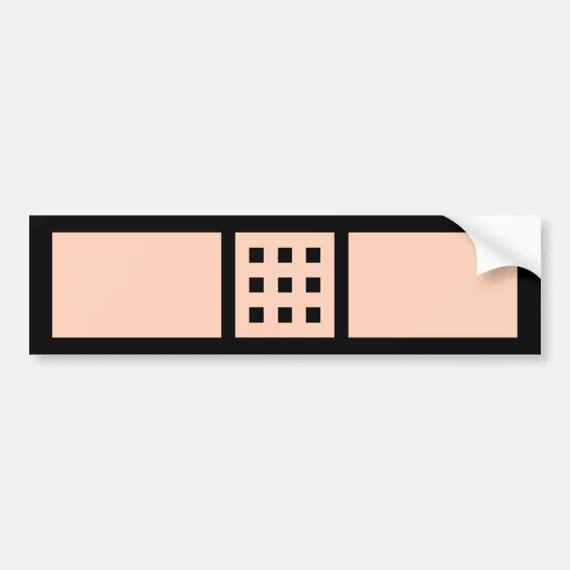 8-Bit Bandage bumper sticker! Sticker | Zazzle