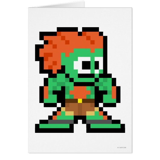 8-Bit Blanka (Front)