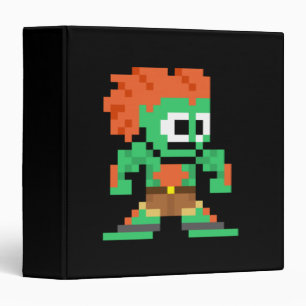 8-Bit Blanka 3 Ring Binder
