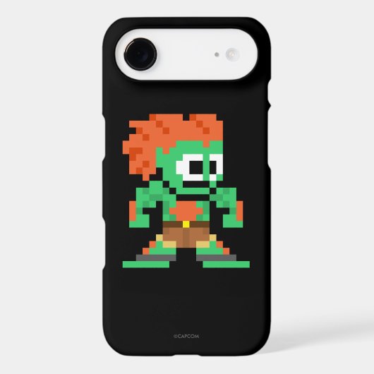 8-Bit Blanka Case-Mate iPhone Case (Back)