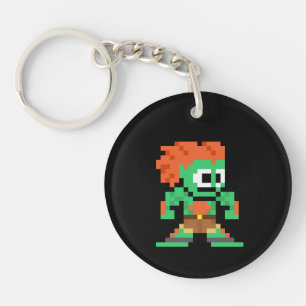 8-Bit Blanka Keychain