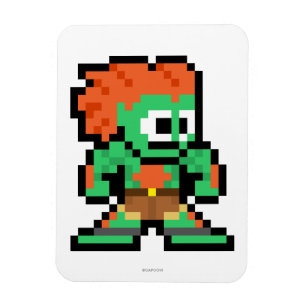 8-Bit Blanka Magnet