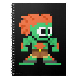 8-Bit Blanka Notebook