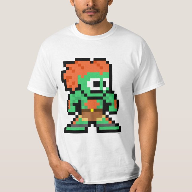 8-Bit Blanka T-Shirt (Front)