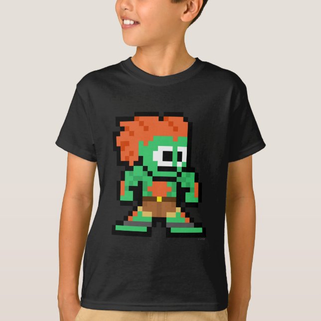 8-Bit Blanka T-Shirt (Front)