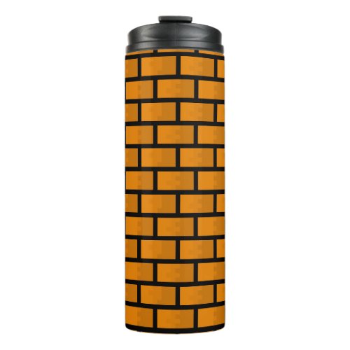 8 Bit Brick Wall  Thermal Tumbler