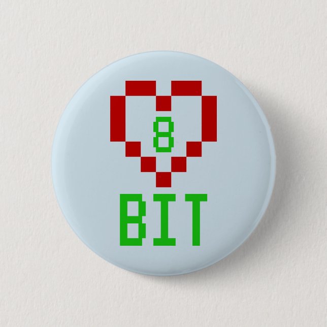 8 Bit Button (Front)