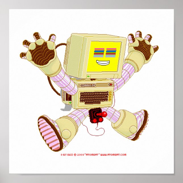 8 Bit Buzz v1.0 Poster (Front)