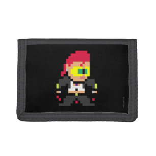 8-Bit C. Viper Tri-fold Wallet