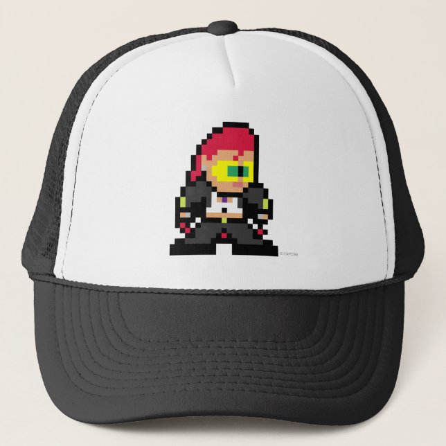 8-Bit C. Viper Trucker Hat (Front)