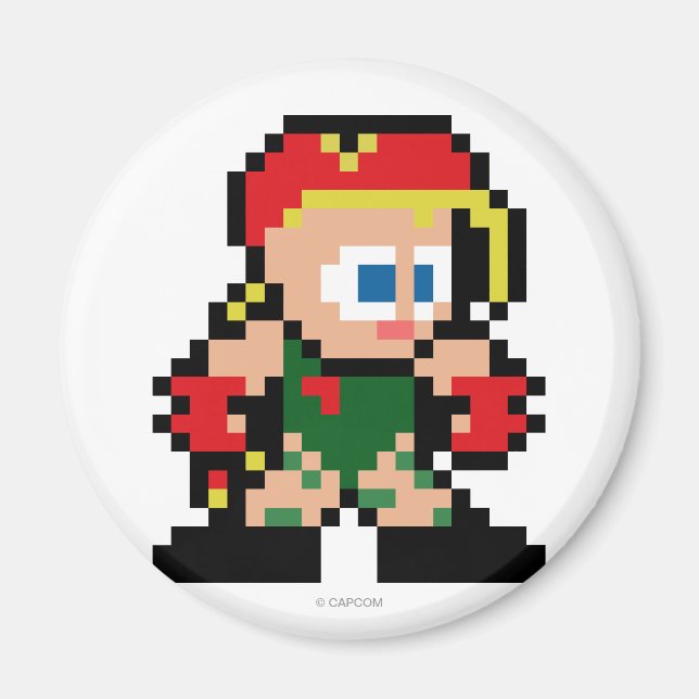 8-Bit Cammy Magnet (Front)