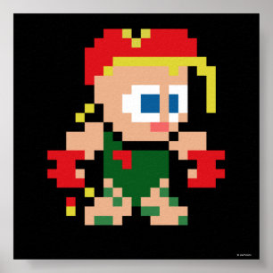 8-Bit Cammy Poster