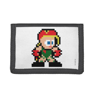 8-Bit Cammy Tri-fold Wallet