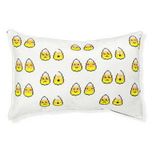 8-Bit Candy Corn Friends Pet Bed