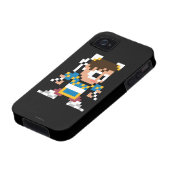 8-Bit Chun-Li Case-Mate iPhone Case (Bottom)