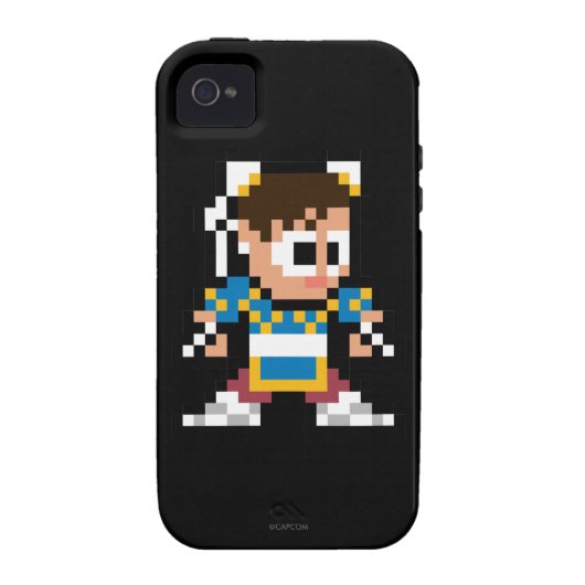 8-Bit Chun-Li Case-Mate iPhone Case (Back)