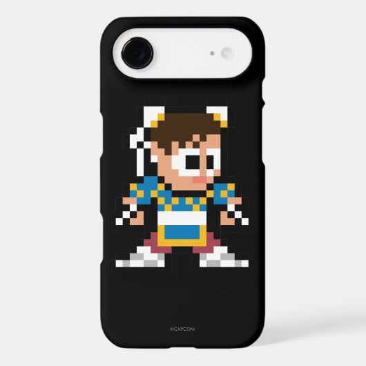 8-Bit Chun-Li Case-Mate iPhone Case (Back)