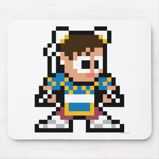 8-Bit Chun-Li Mouse Pad (Front)