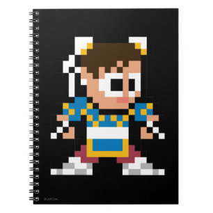 8-Bit Chun-Li Notebook