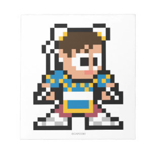 8-Bit Chun-Li Notepad