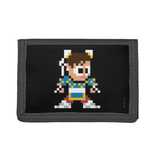 8-Bit Chun-Li Tri-fold Wallet