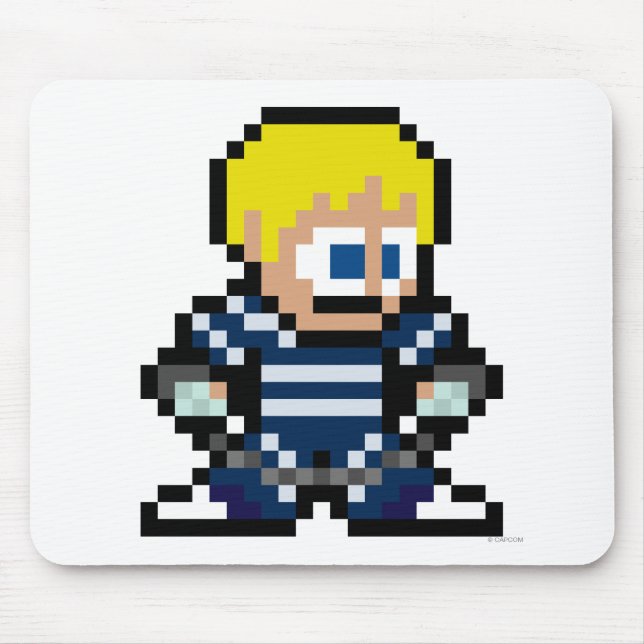 8-Bit Cody Mouse Pad (Front)
