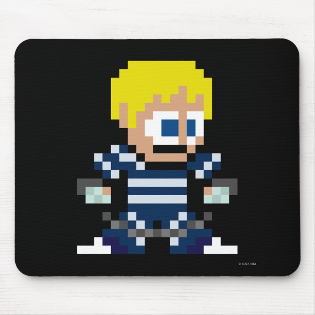 8-Bit Cody Mouse Pad (Front)