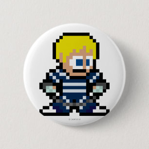 8-Bit Cody Pinback Button