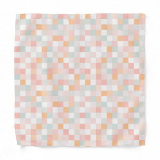 8-Bit Computer Game Pixel Rainbow Block Bandana