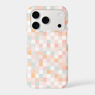 8-Bit Computer Game Pixel Rainbow Block iPhone 17 Pro Case