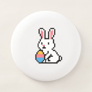 8 bit cute Easter bunny/rabbit Wham-O Frisbee