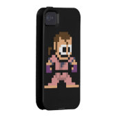 8-Bit Dan Case-Mate iPhone Case (Back/Right)