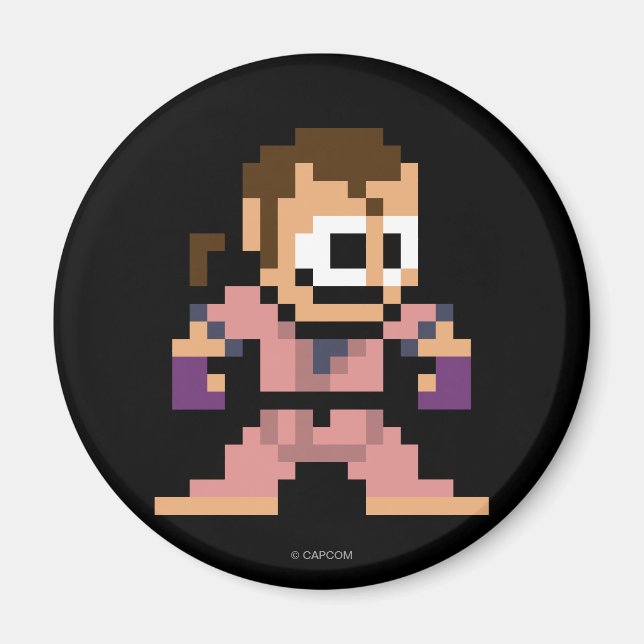 8-Bit Dan Magnet (Front)