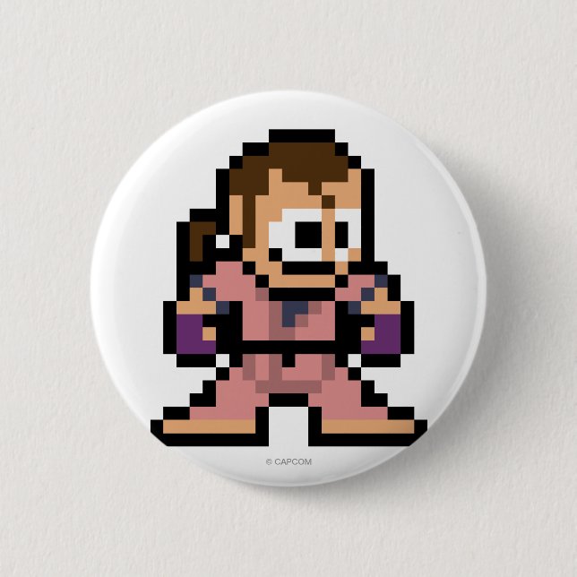 8-Bit Dan Pinback Button (Front)