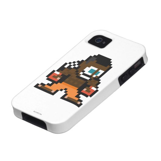 8-Bit Deejay Case-Mate iPhone Case (Bottom)