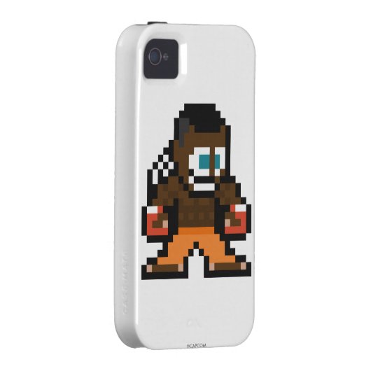 8-Bit Deejay Case-Mate iPhone Case (Back/Right)