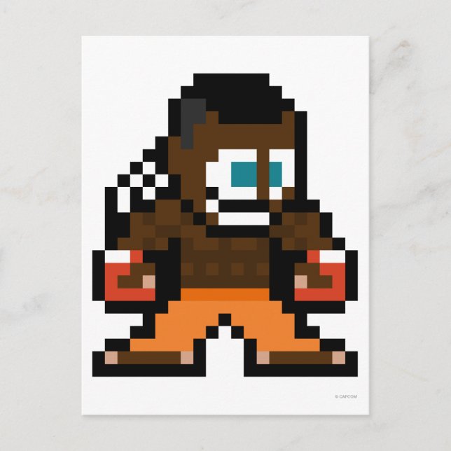 8-Bit Deejay Postcard (Front)