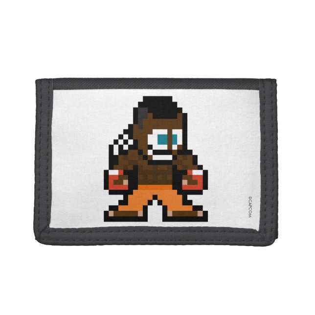 8-Bit Deejay Trifold Wallet (Front)