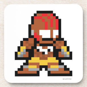 8-Bit Dhalsim Beverage Coaster