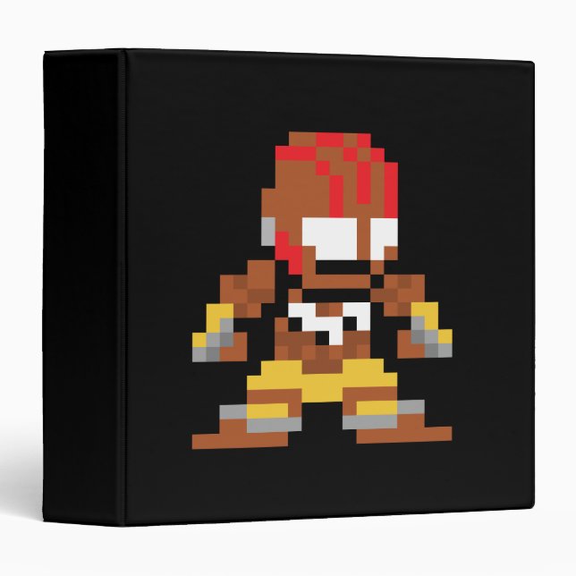 8-Bit Dhalsim Binder (Front/Spine)