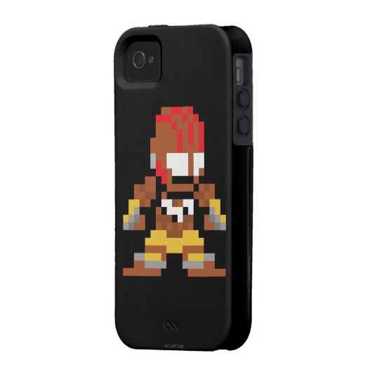 8-Bit Dhalsim Case-Mate iPhone Case (Back Left)