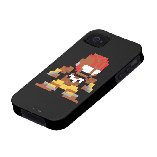 8-Bit Dhalsim Case-Mate iPhone Case (Bottom)