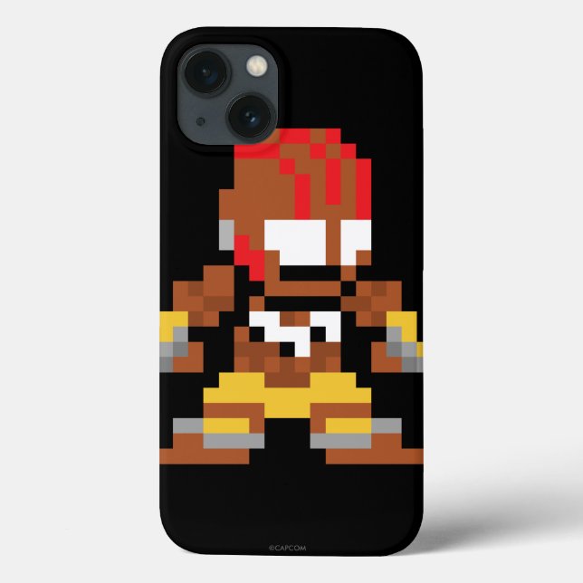 8-Bit Dhalsim Case-Mate iPhone Case (Back)