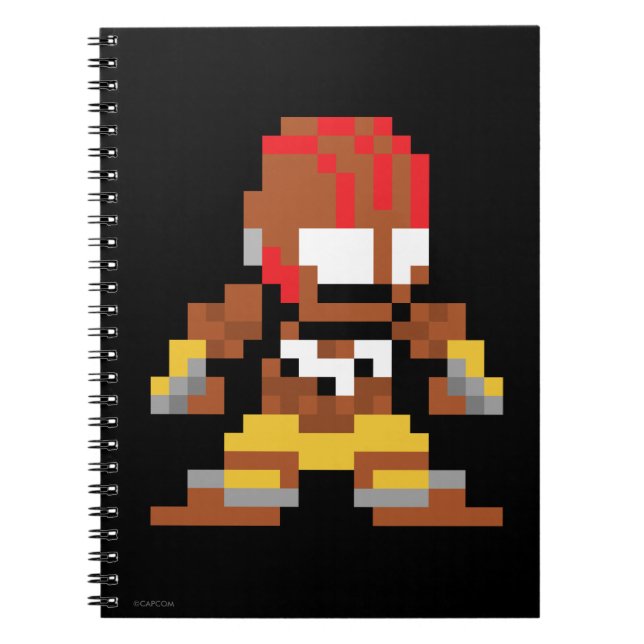 8-Bit Dhalsim Notebook (Front)