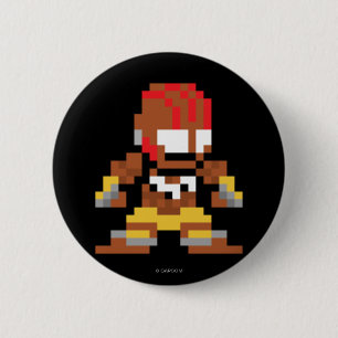 8-Bit Dhalsim Pinback Button