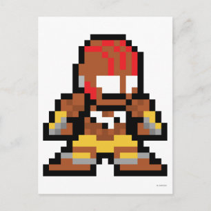 8-Bit Dhalsim Postcard