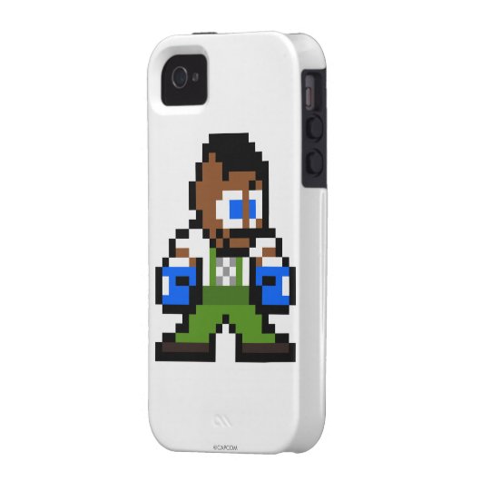 8-Bit Dudley Case-Mate iPhone Case (Back Left)