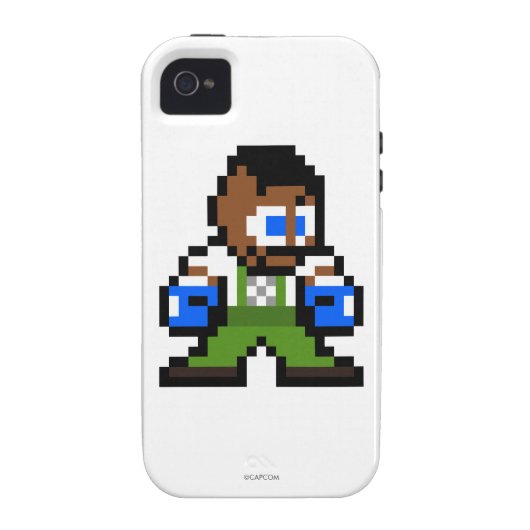 8-Bit Dudley Case-Mate iPhone Case (Back)
