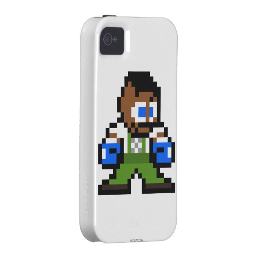 8-Bit Dudley Case-Mate iPhone Case (Back/Right)